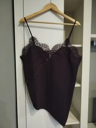 Top encaje H&M
