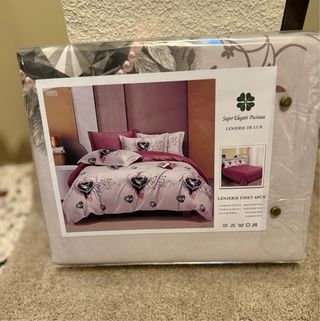 Set lenzuola + copripiumino 100% cotone