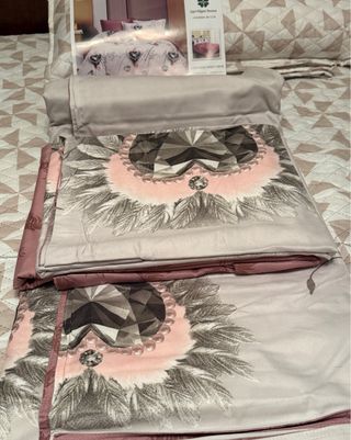 Set lenzuola + copripiumino 100% cotone