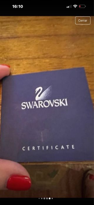 Pendientes Swarovski libélula plata