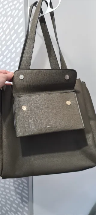 Bolso Parfois Verde Kaki Nuevo
