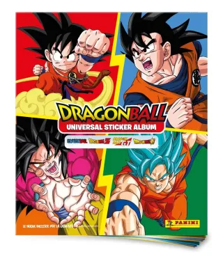Dragonball Universal Sticker Album doppie