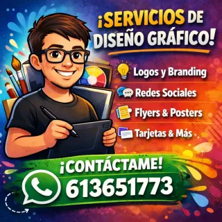 Soy diseñador gráfico.