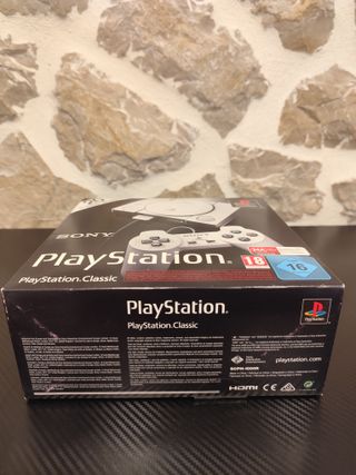 PlayStation Classic Mini blanca – ¡PRECINTADA!