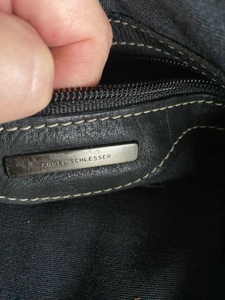 Bolso Piel Ángel Schlesser Negro