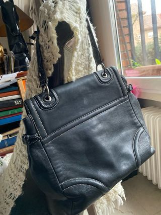 Bolso Piel Ángel Schlesser Negro