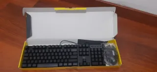 Teclado y Ratón Gaming RGB