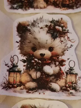 10 Autocolantes Gatinhos e Cães Fofos