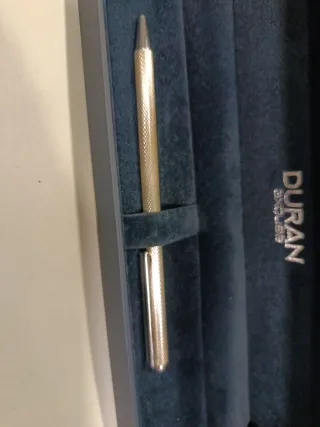 Bolígrafo Plata Duran exquse Nuevo