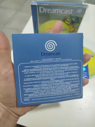 Virtua Tennis Dreamcast Sega Juego