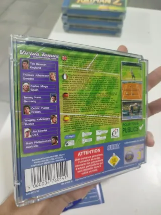 Virtua Tennis Dreamcast Sega Juego
