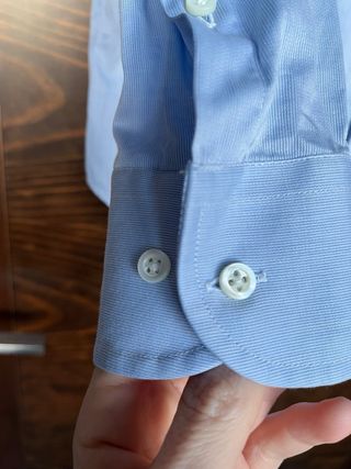 Camisa Emporio Armani Caballero Azul