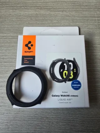 Protector Spigen Galaxy Watch6 44mm Negro