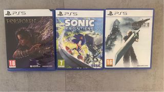 Juegos PS5: Forspoken, Sonic, FFVII Remake