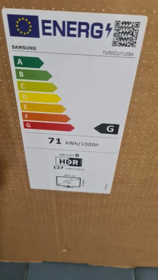 TV CU7105 Crystal UHD 125cm 50" Smart TV 2023