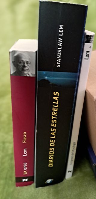 LOTE DE 3 NOVELAS DE STANISLAW LEM