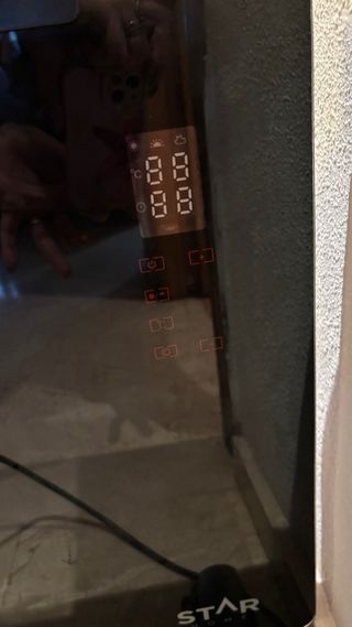 Calefactor Eléctrico Cristal Bajo Consumo 2000W