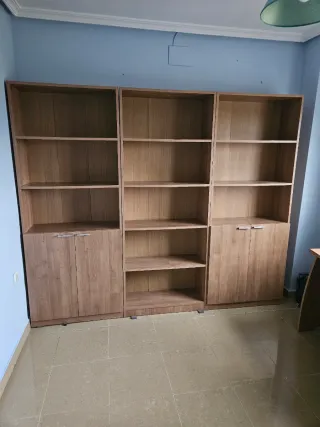 Mueble de estudio madera