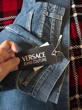 Pantalón Versace Jeans Couture Azul Hombre