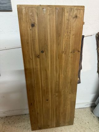 Mesa de comedor de madera extensible