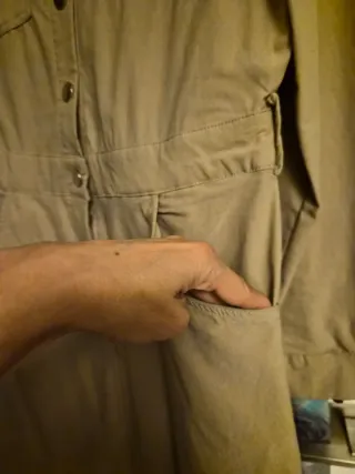 Vestido Paros color arena