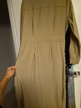 Vestido Paros color arena