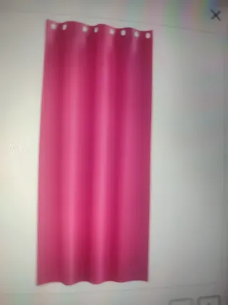 Cortinas rosa