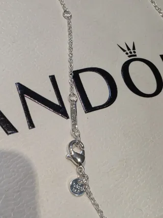 Conjunto Pandora Corazón Plata