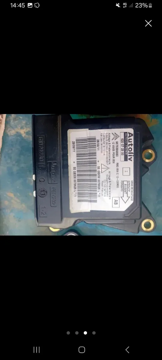 Kit Airbag Citroen C4 Grand Picasso 2012