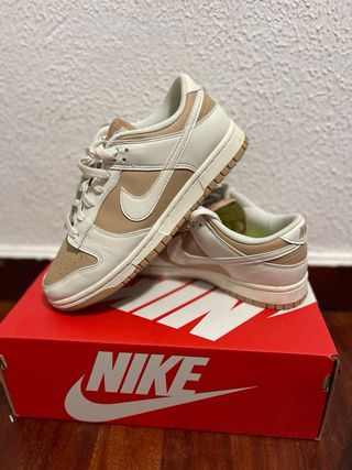 Nike Dunk Low Marrones y Blancas