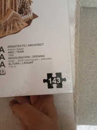 Puzzle 3D La Sagrada Familia