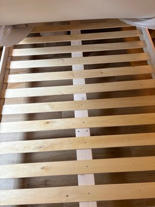 Cama doble 140 con colchón