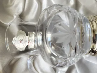 Set di bicchieri in cristallo Bohemia Argento