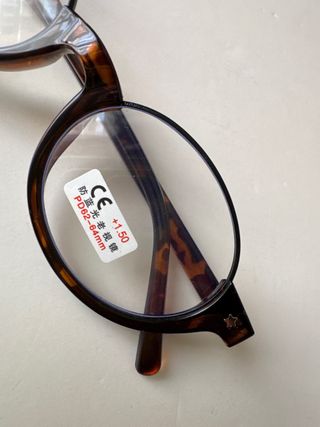 Gafas de lectura +1.50 tortuga