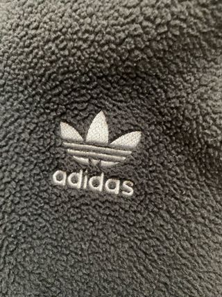 Forro polar Adidas Originals vintage negro