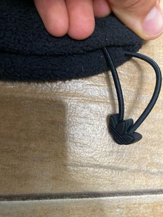 Forro polar Adidas Originals vintage negro