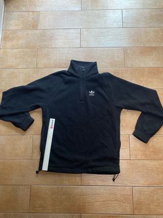 Forro polar Adidas Originals vintage negro