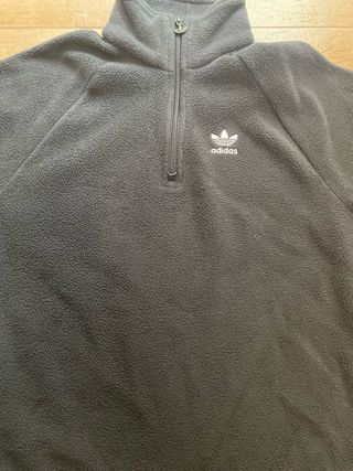 Forro polar Adidas Originals vintage negro