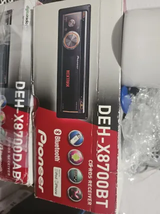 Radio Pioneer DEH-X8700BT Bluetooth NEGOCIABLE