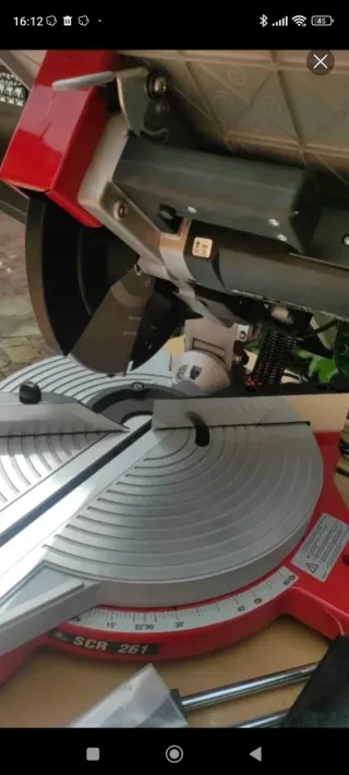 Ingletadora 1600w con mesa corredera