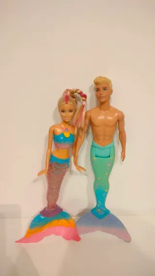 Barbie Sirena y Ken Tritón
