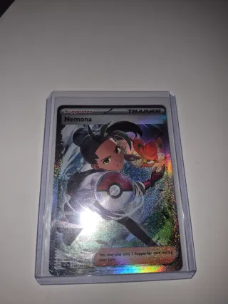 Carta Pokémon Nemona Entrenador