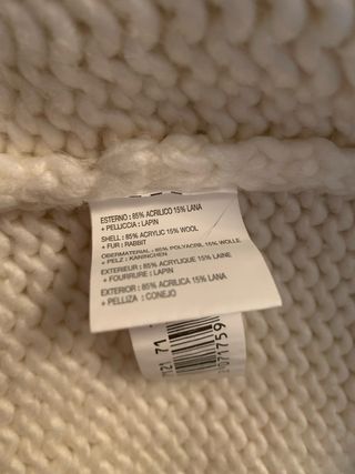 Cappottino OVS bianco tg M