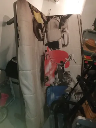 Sofá Cama Clic Clac Tela y Metal