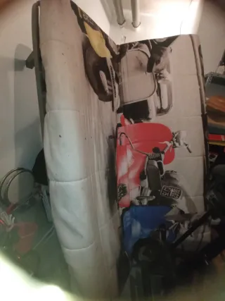 Sofá Cama Clic Clac Tela y Metal