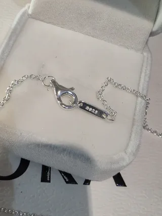 Conjunto Pandora Corazón Rojo y Plata