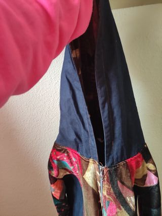 Chaqueta Jeans y Plush Diseño Independiente