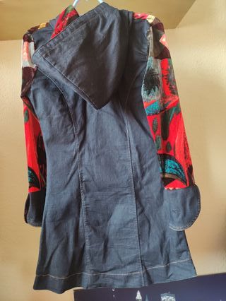 Chaqueta Jeans y Plush Diseño Independiente