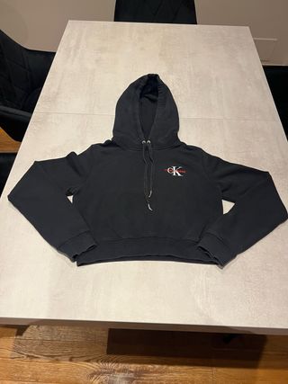 Felpa Calvin Klein Jeans Nera