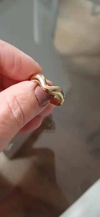 Anillos Dorados Ajustables